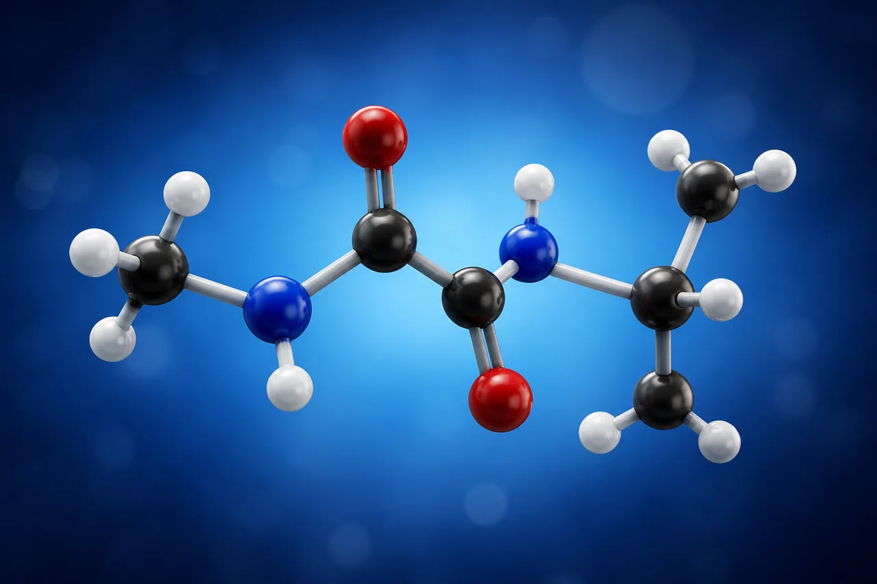 Scientific illustration for Understanding Peptide Bonds